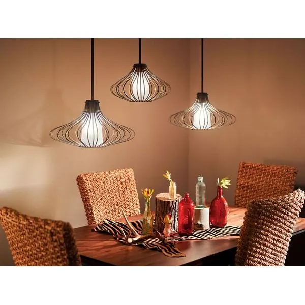 18 in. Pendant Light Bronze Finish