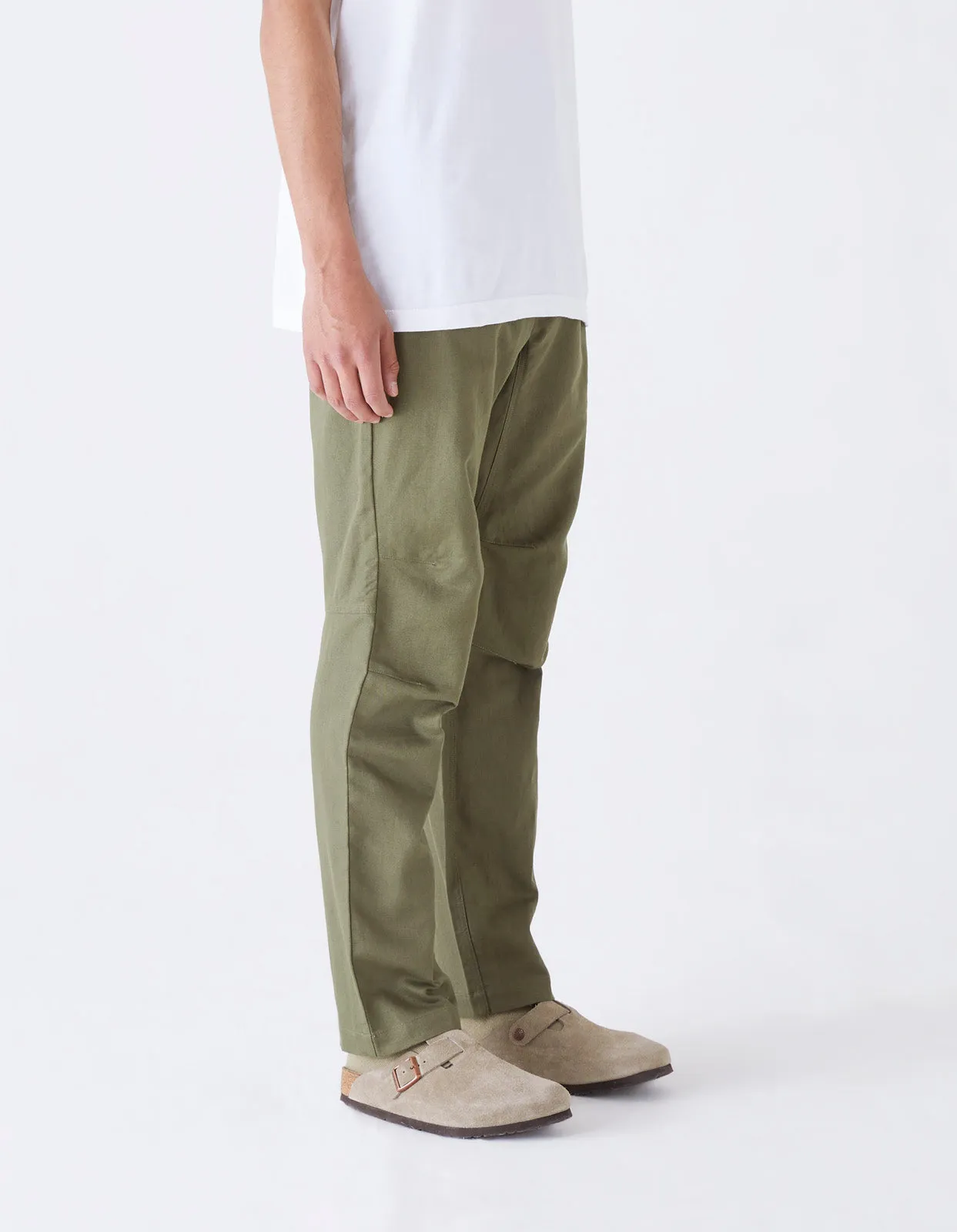 7024 MILTYPE Organic Custom Pants Olive OG-107F
