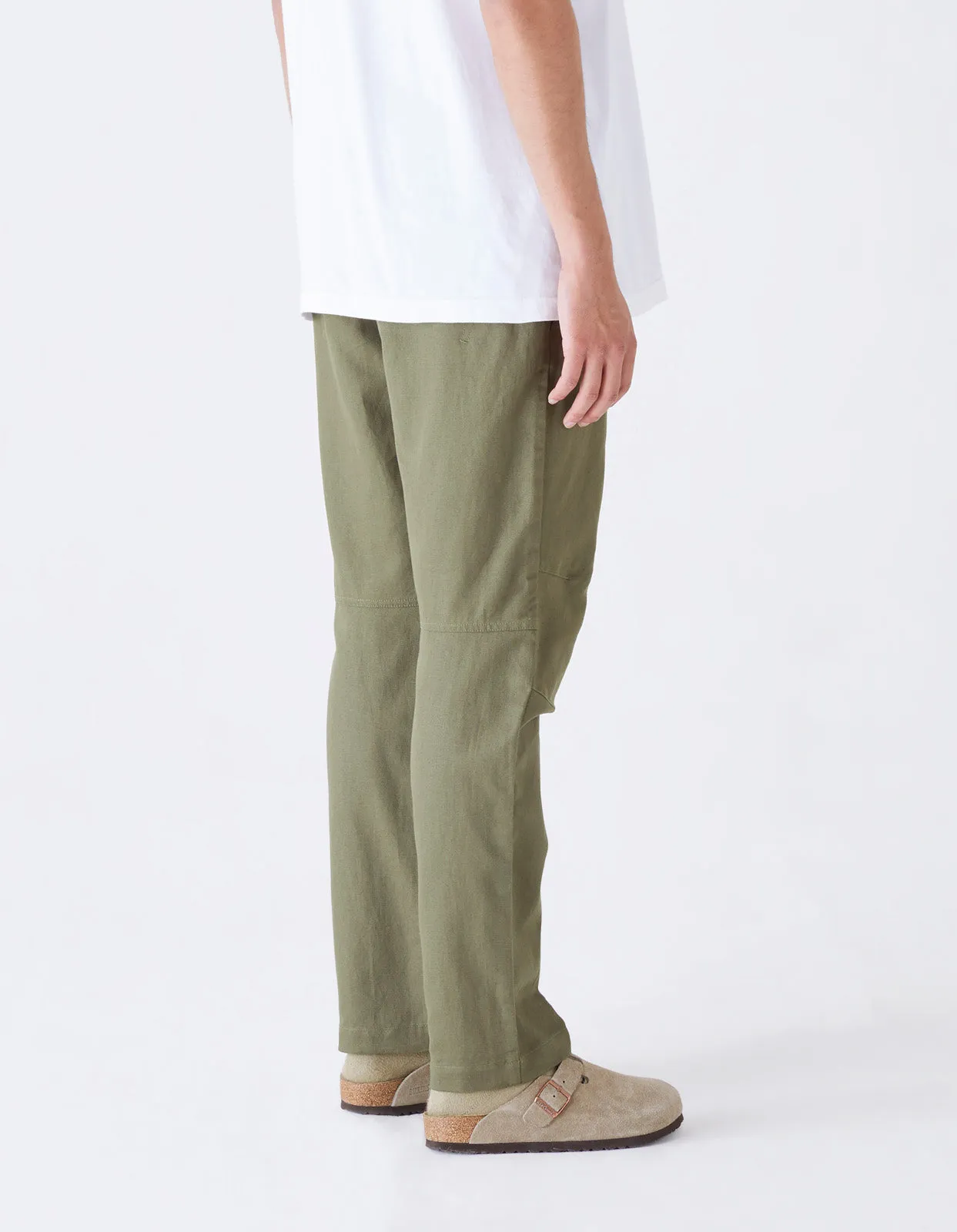 7024 MILTYPE Organic Custom Pants Olive OG-107F