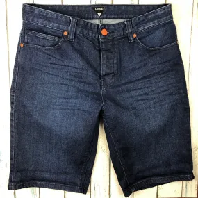A Brand Mens Stretch Denim Shorts -Size 30