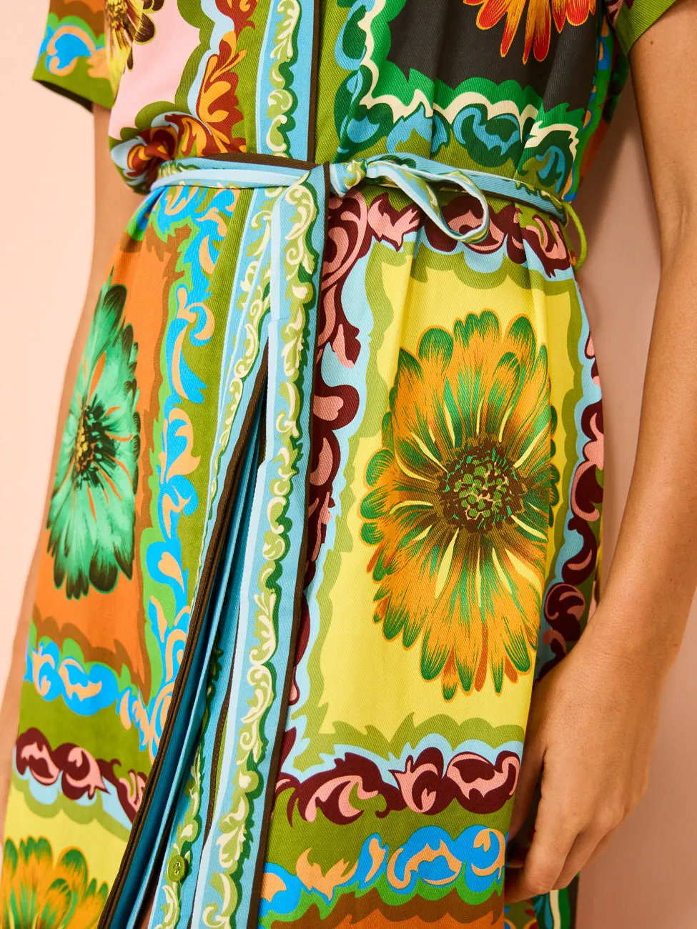 Alemais Disco Daisy Shirtdress in Multi