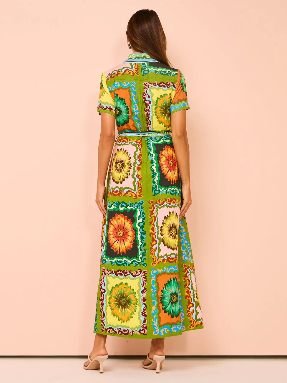Alemais Disco Daisy Shirtdress in Multi