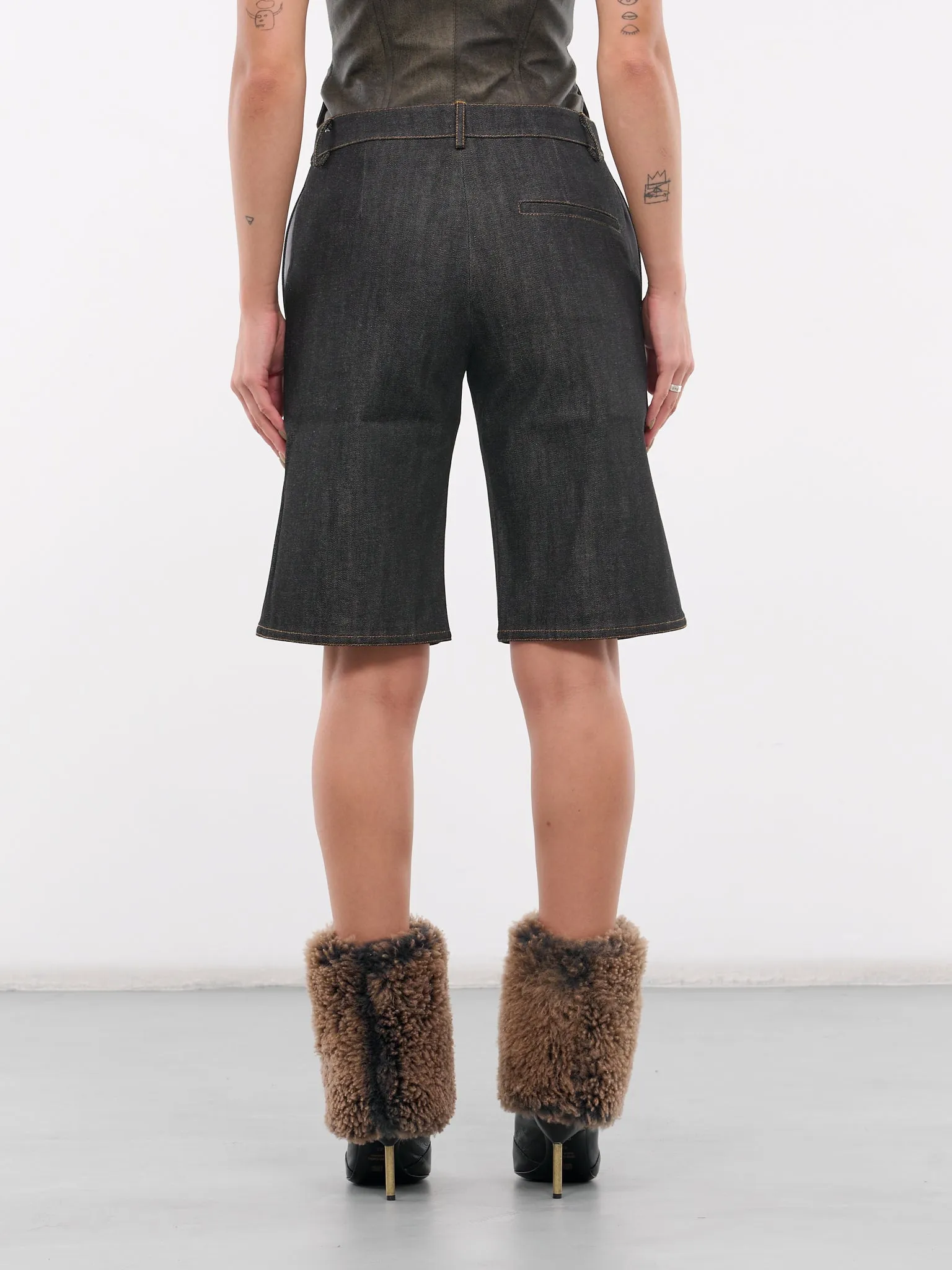 Alma Shorts (ALMA-RAW-DENIM)