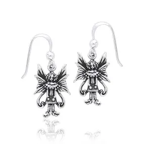 Amy Brown Caffeine Overload Fairy Earrings TE2076