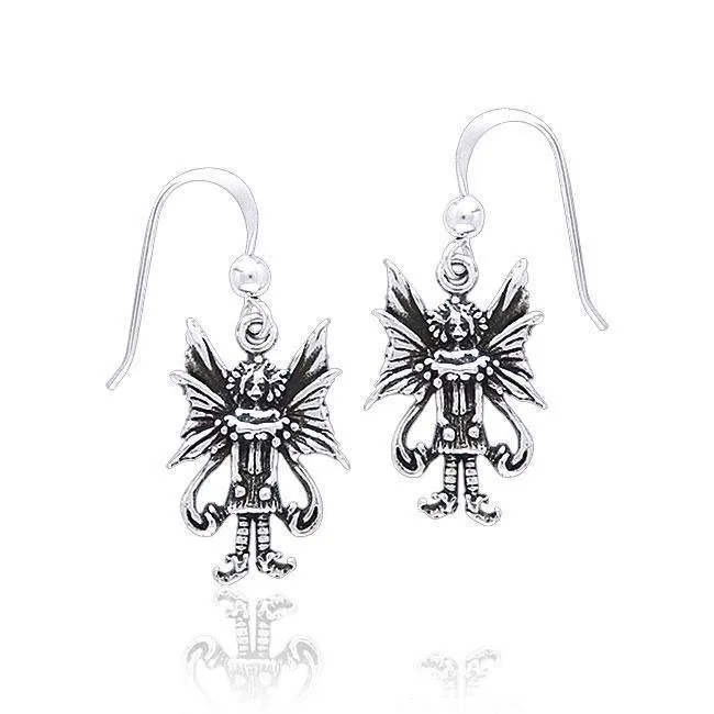 Amy Brown Caffeine Overload Fairy Earrings TE2076