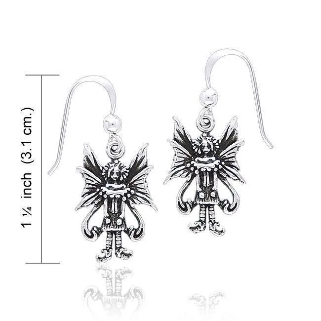 Amy Brown Caffeine Overload Fairy Earrings TE2076