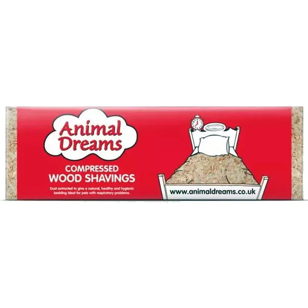 Animal Dreams Compressed Wood Shavings Hamsters 1kg