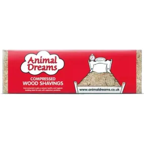Animal Dreams Compressed Wood Shavings Hamsters 1kg