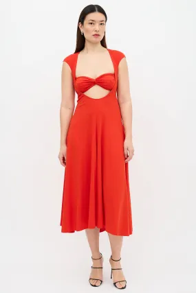 Baes Cut Out Midi Dress