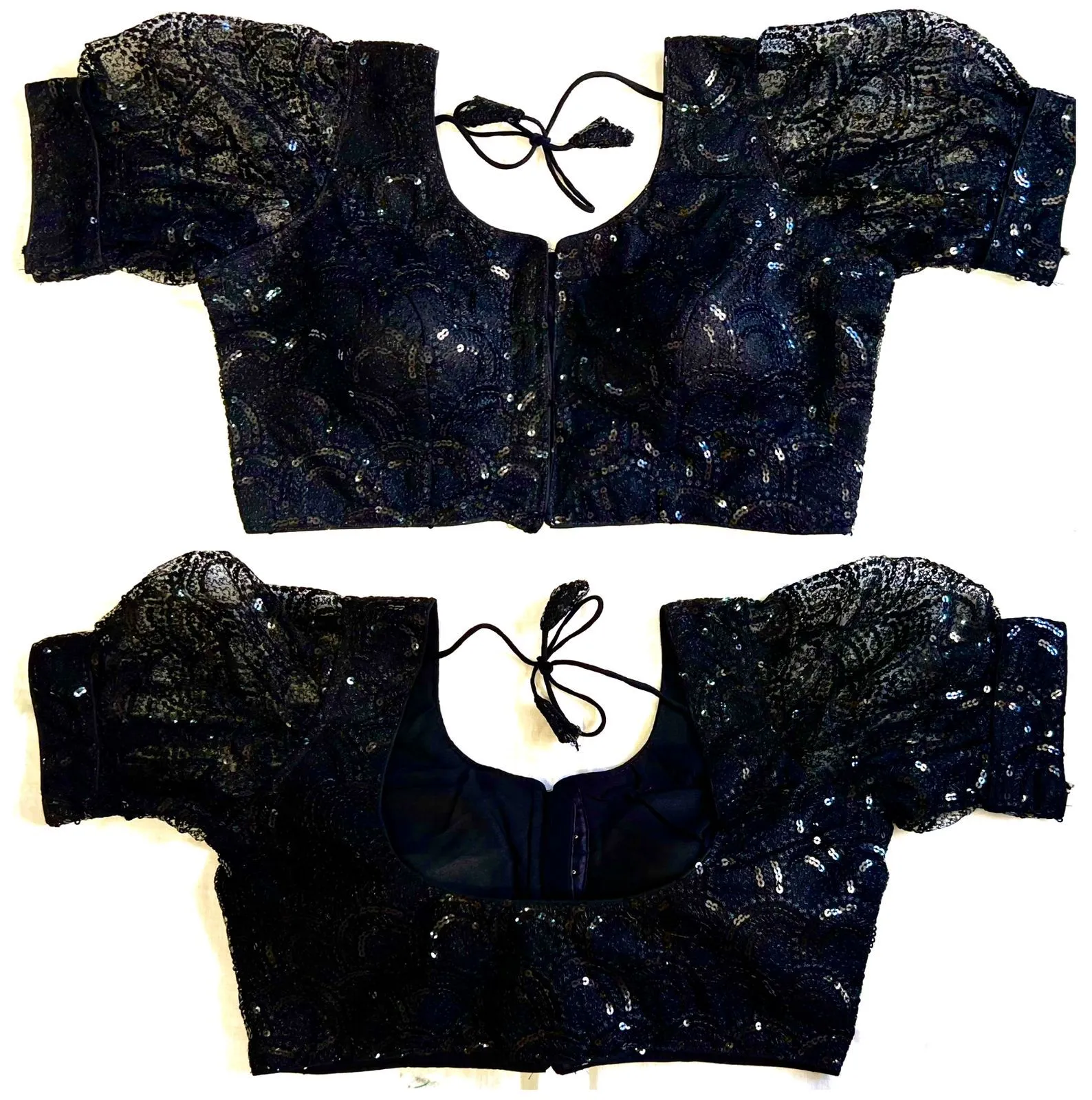 Beautiful Designer Readymade Heavy Net Silky Blouse