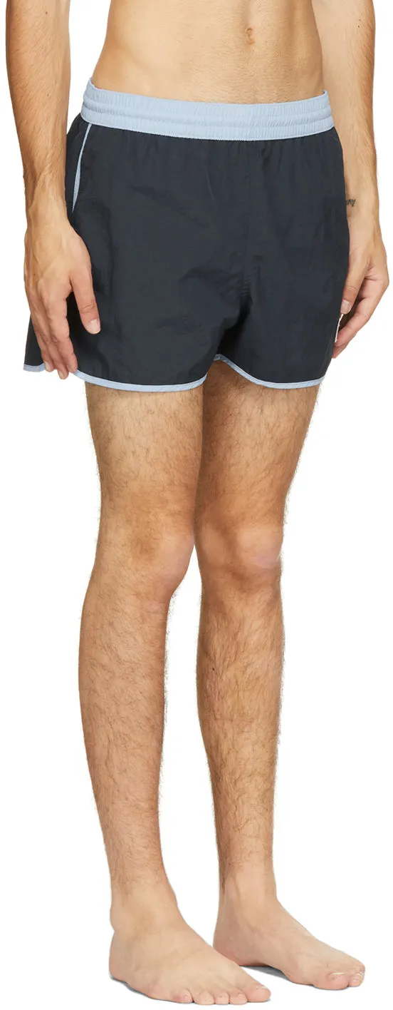 Boss Navy Russell Athletic Edition Jaco Swim Shorts