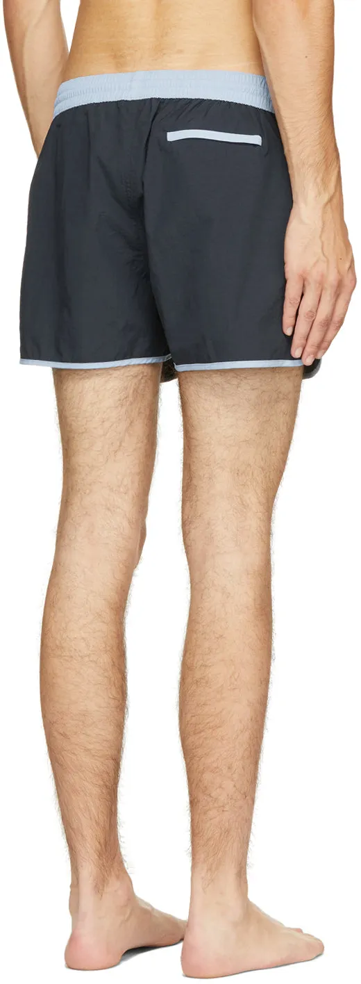Boss Navy Russell Athletic Edition Jaco Swim Shorts