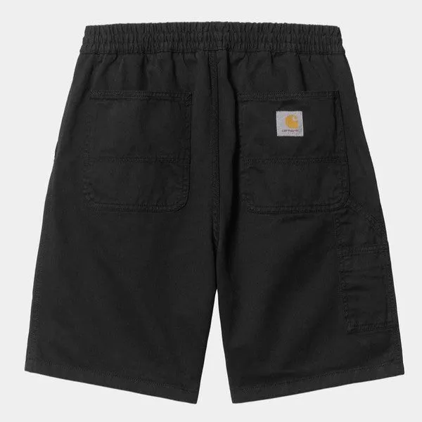 Carhartt WIP Flint Short Black Garment Dyed