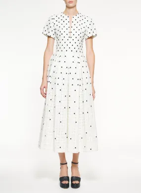 Cinched Moon Dress