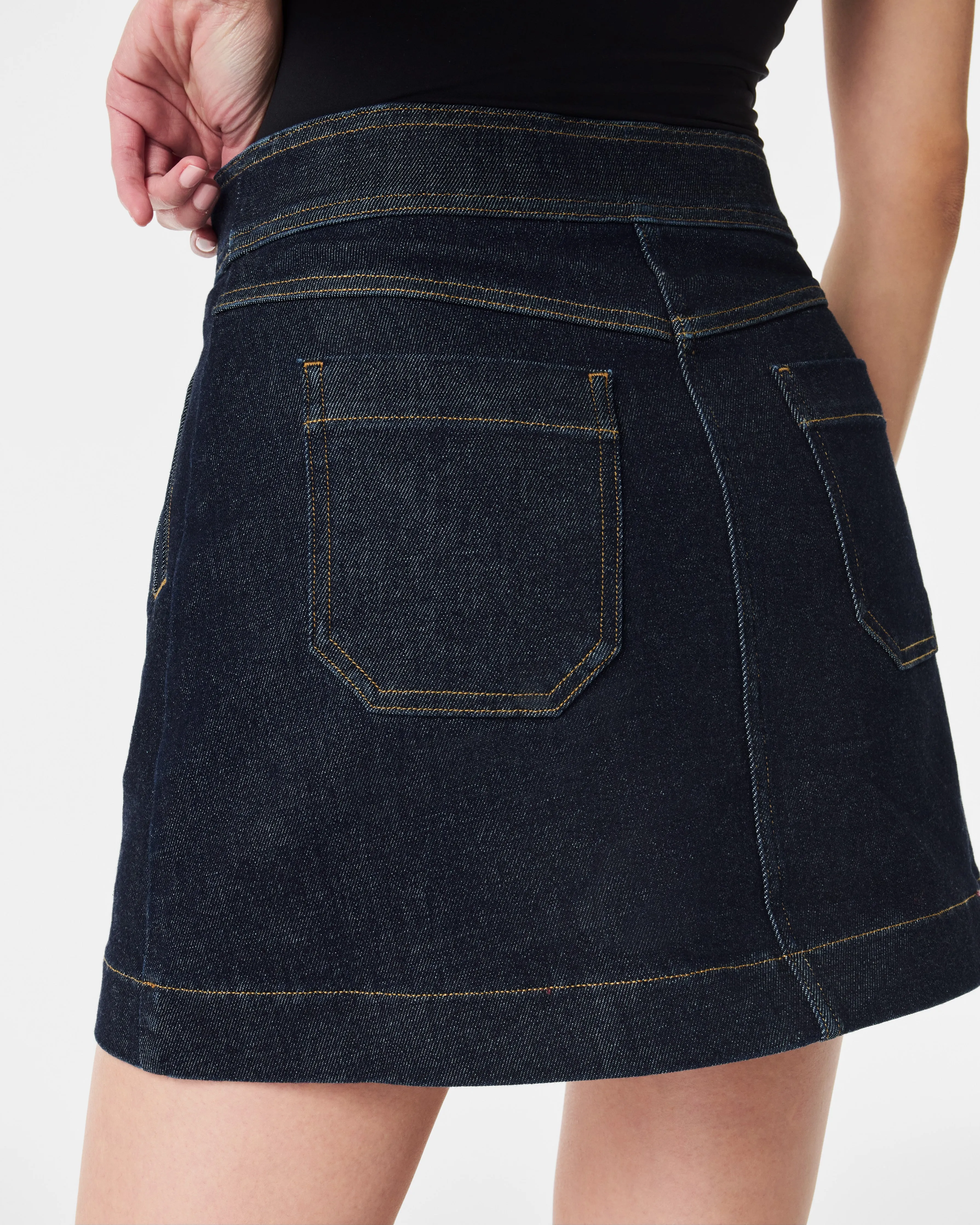 Denim Mini Skirt