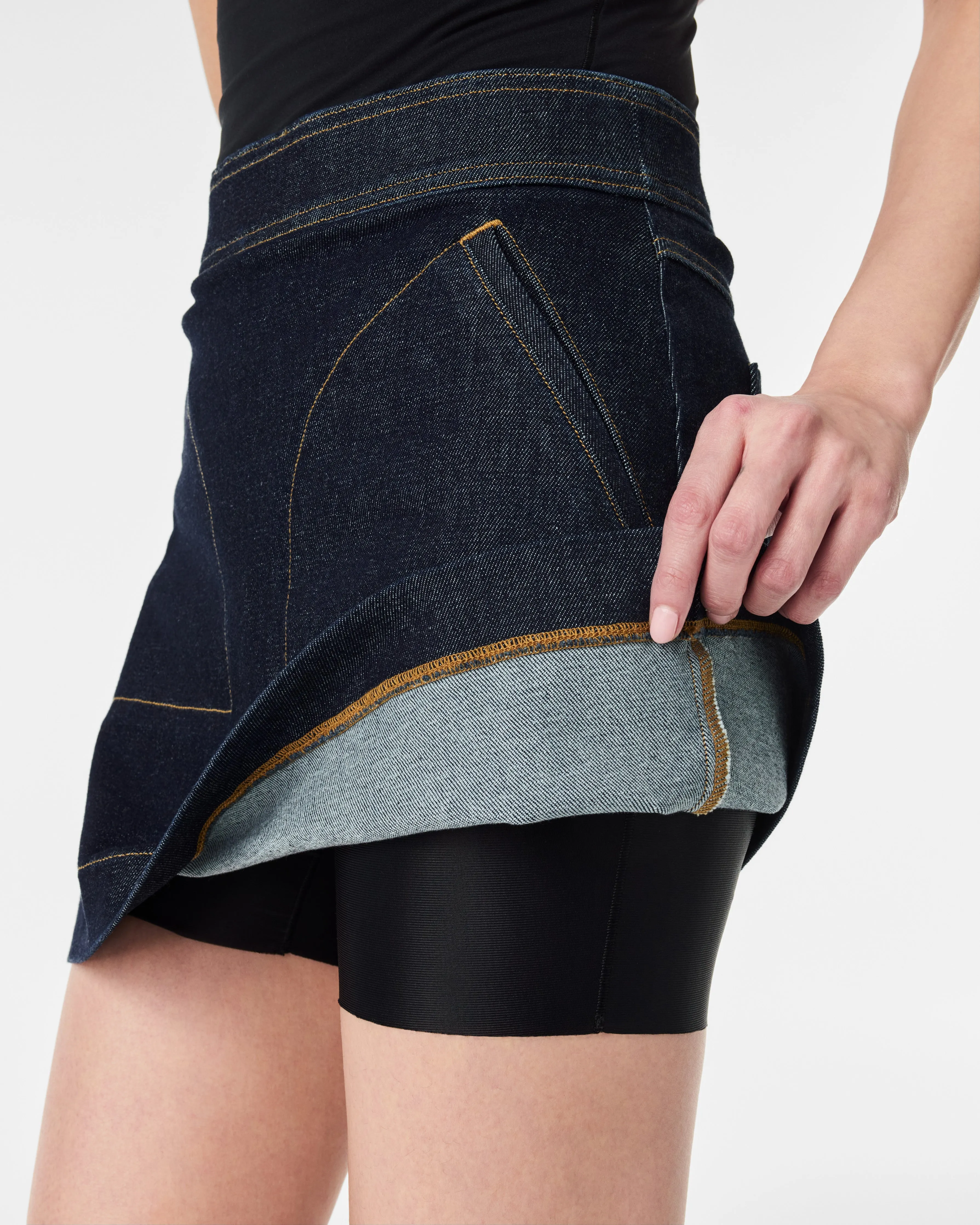 Denim Mini Skirt