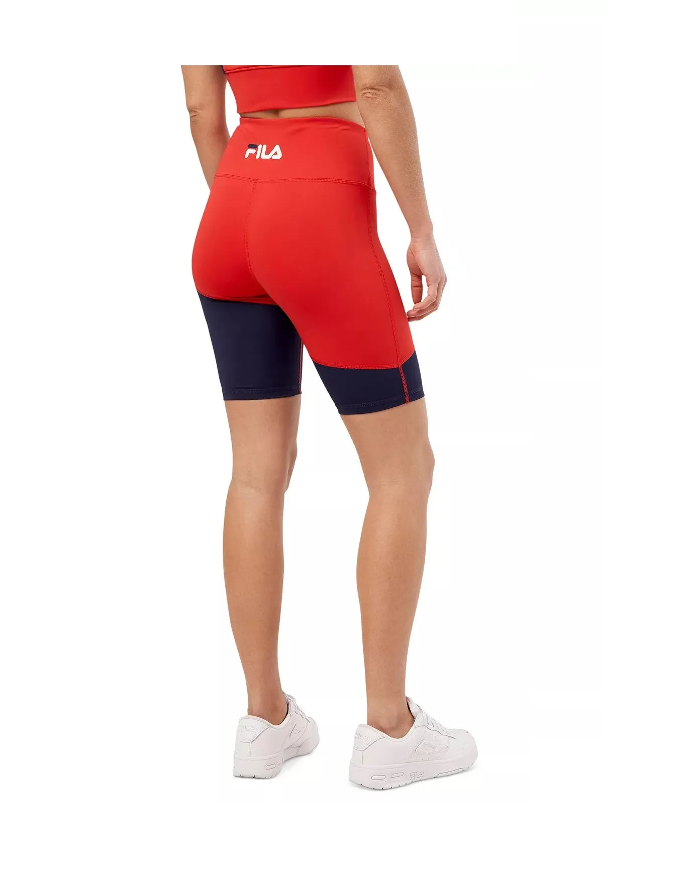 Fila Women's Marley Bike Shorts, Red, XL