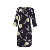 Garden Floral Fluted Sleeve Dress