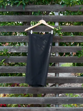 Jil Sander black polyester blend diamond detail skirt - womens 34