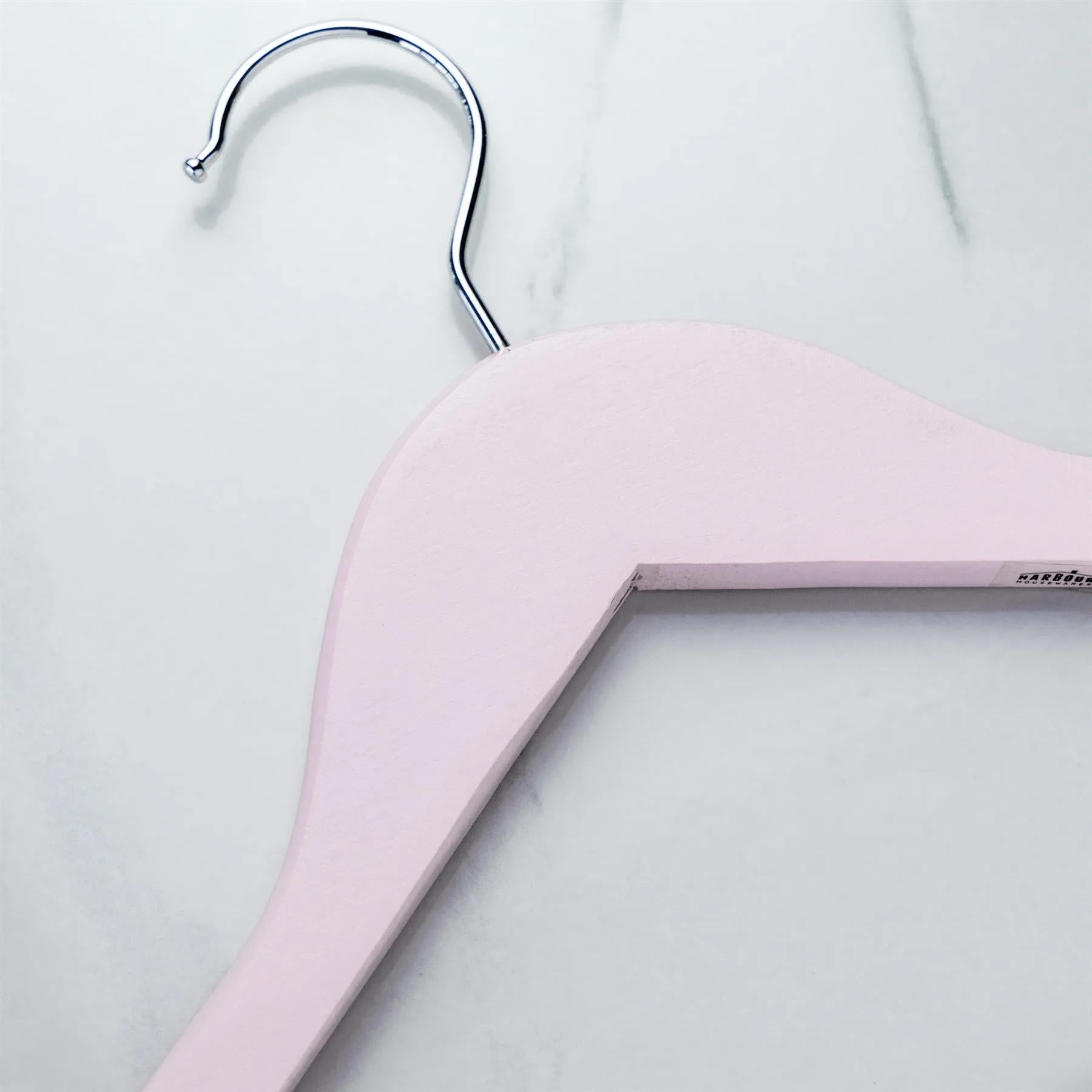 Kid's Wooden Hangers - Pack of 10 - By Harbour Housewares