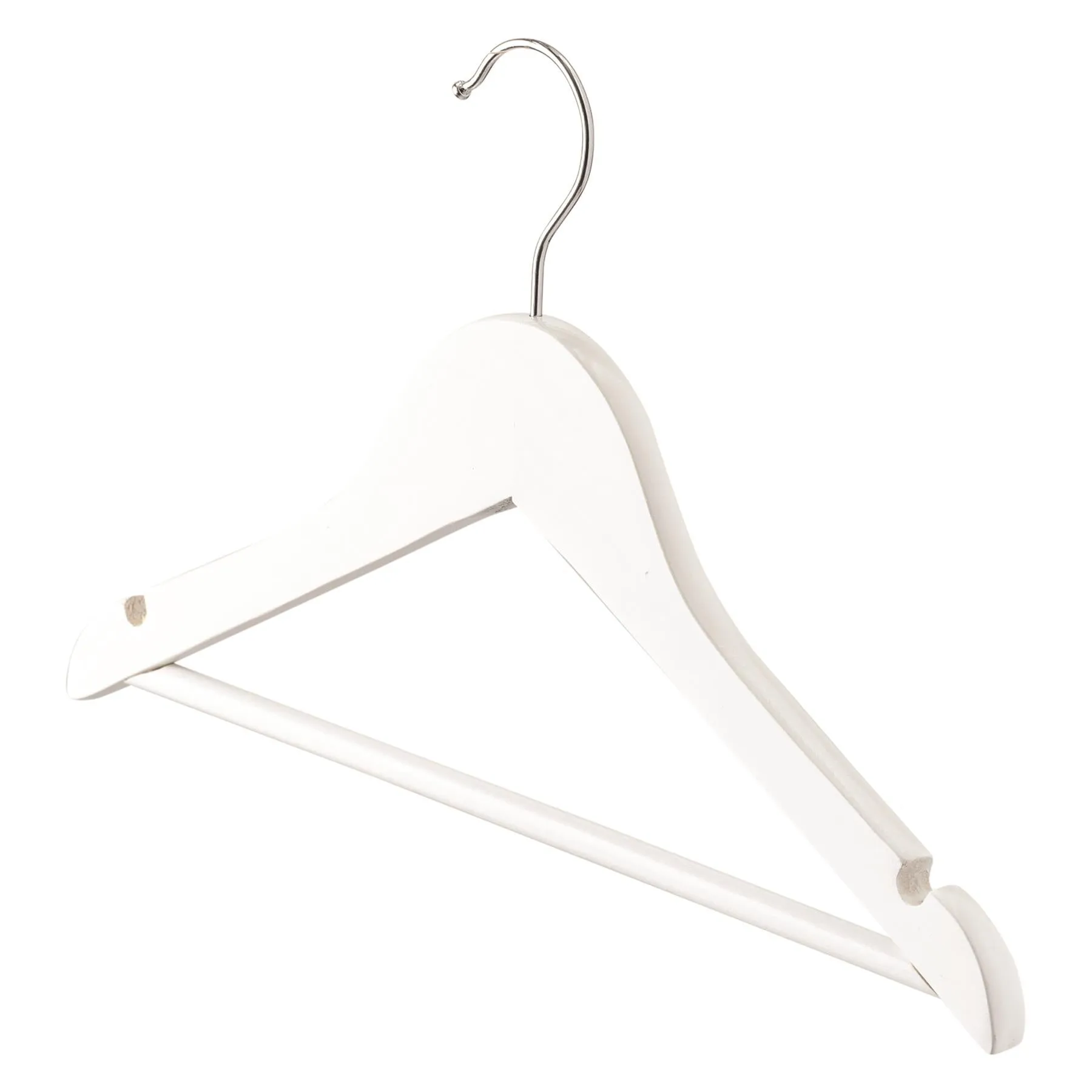Kid's Wooden Hangers - Pack of 10 - By Harbour Housewares