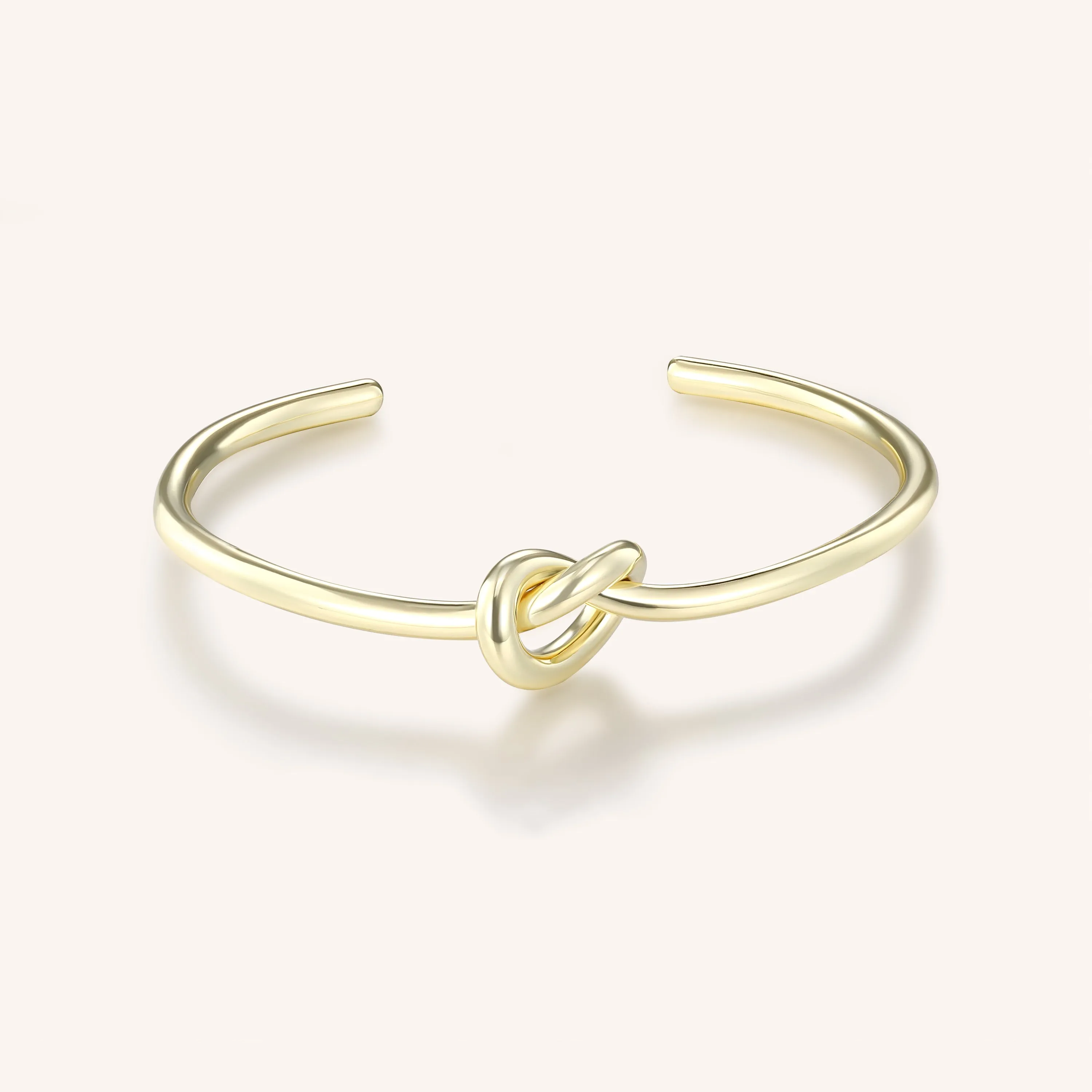 Elegant Handcrafted Knotted Bangle Bracelet - Stylish Adjustable Accessory for Any Occasion