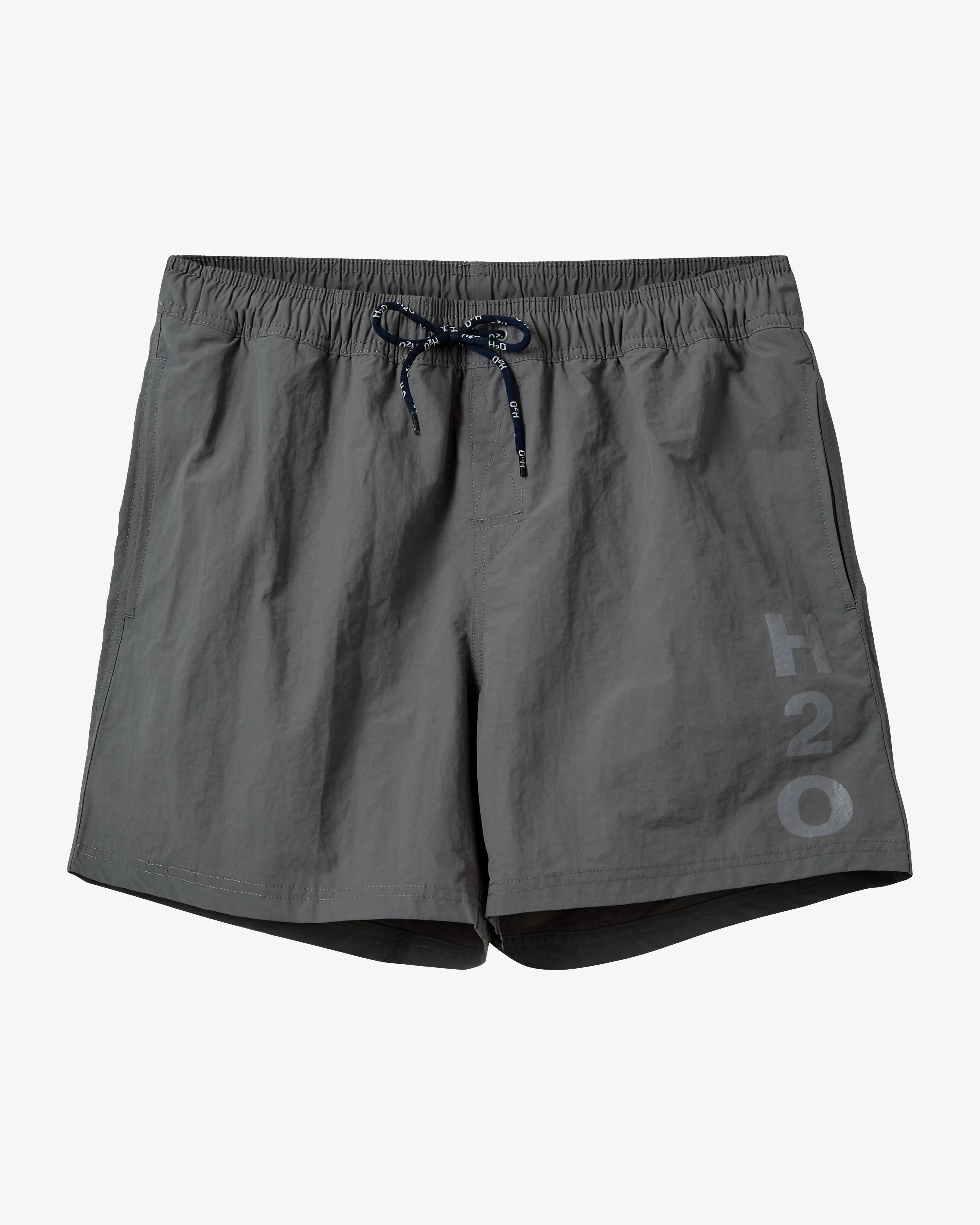 Leisure Logo Badeshorts - Dark Grey