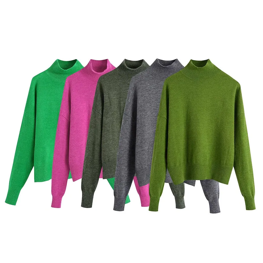 LOOSE SOFT TOUCH KNITTED SWEATER