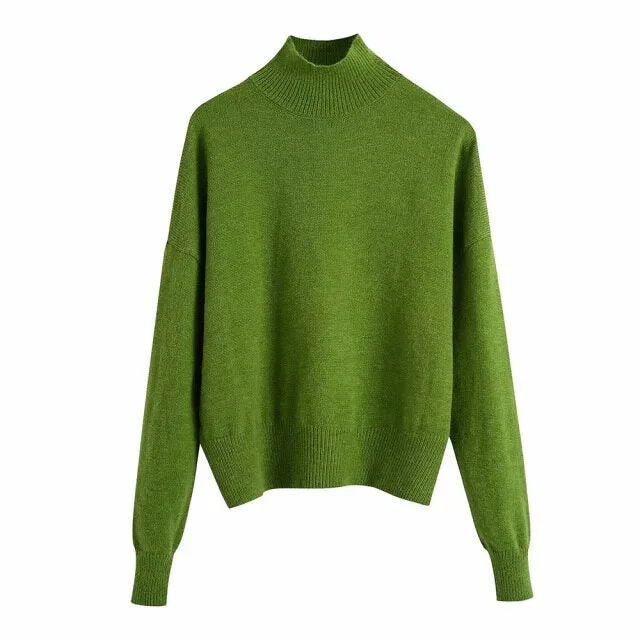 LOOSE SOFT TOUCH KNITTED SWEATER