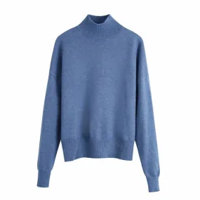 LOOSE SOFT TOUCH KNITTED SWEATER