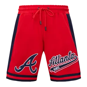 MLB ATLANTA BRAVES SCRIPT TAIL MEN'S DK 2.0 SHORT (RED/MIDNIGHT NAVY/RED)