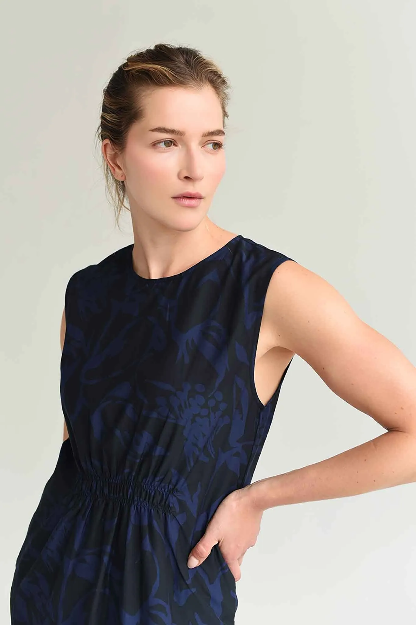 M.PATMOS Remsen Dress - Splashy Navy/Black