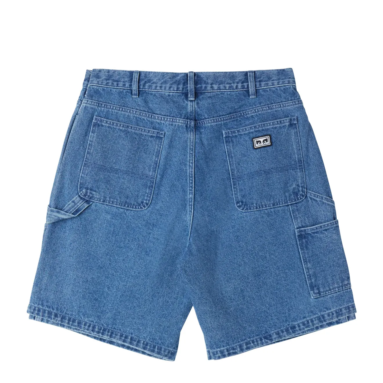 Obey Bigwig Denim Carpenter Short Light Indigo
