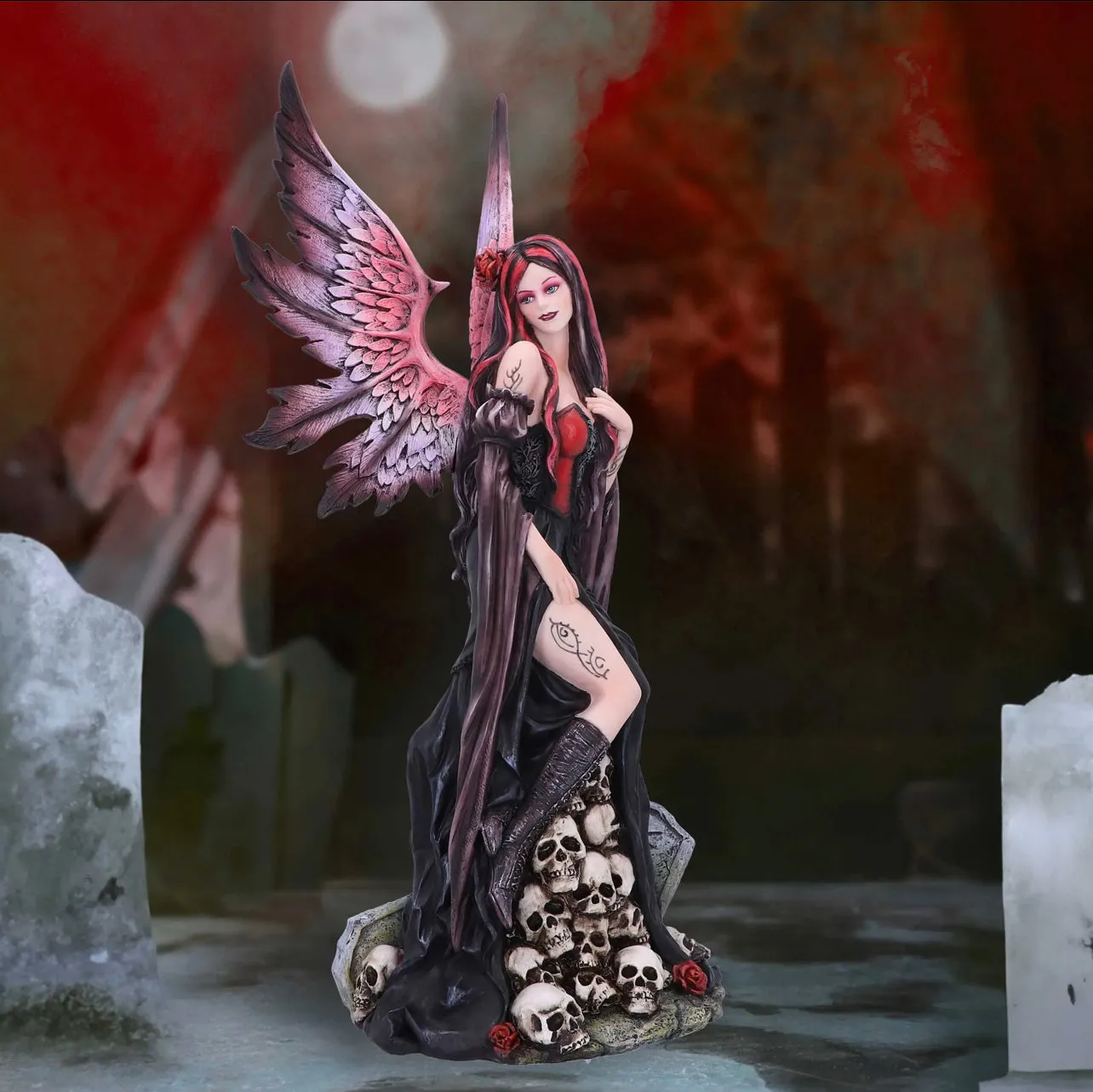 Rose the Gothic Fairy 39cm Statue