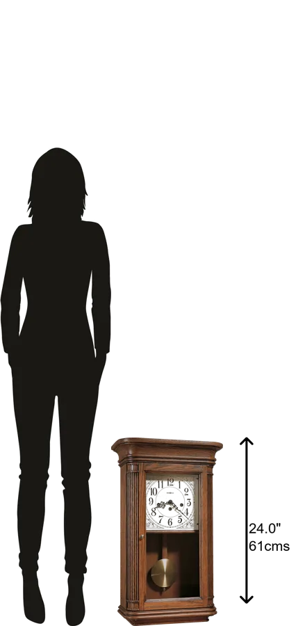 Sandringham Westminster Chime Wall Clock 61cm