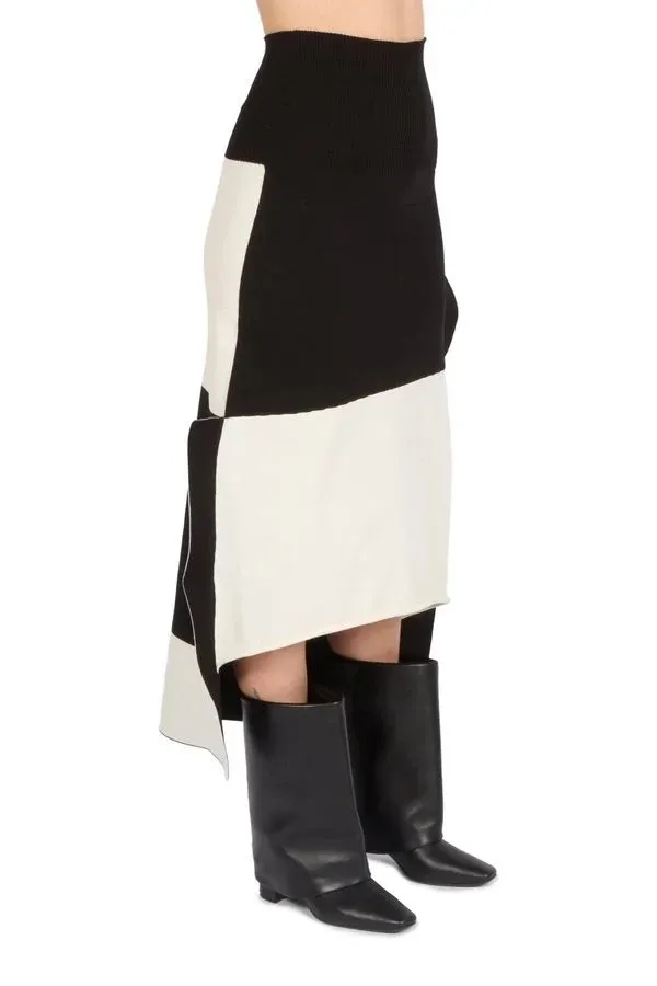 Shaped Canvas Skirt