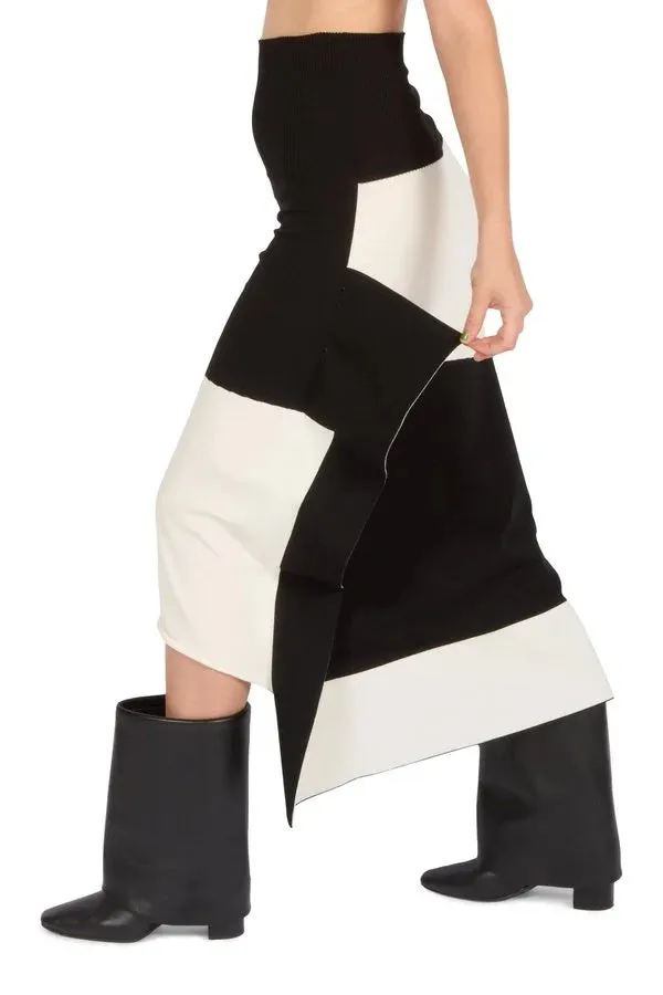 Shaped Canvas Skirt