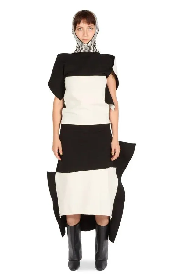 Shaped Canvas Skirt