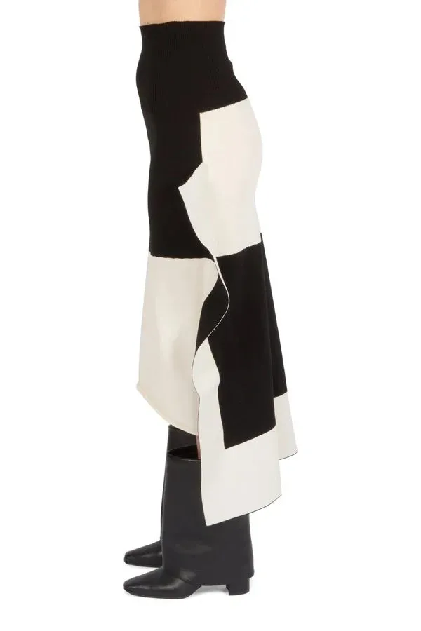 Shaped Canvas Skirt