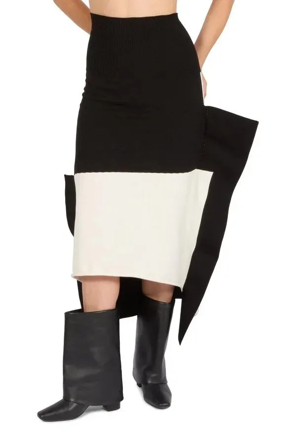 Shaped Canvas Skirt