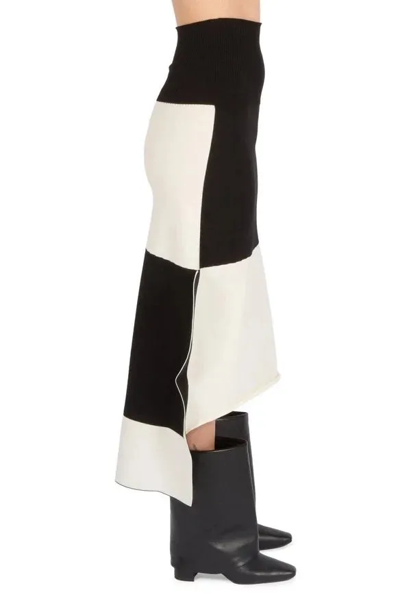 Shaped Canvas Skirt