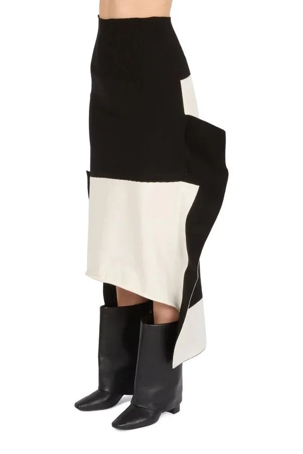 Shaped Canvas Skirt