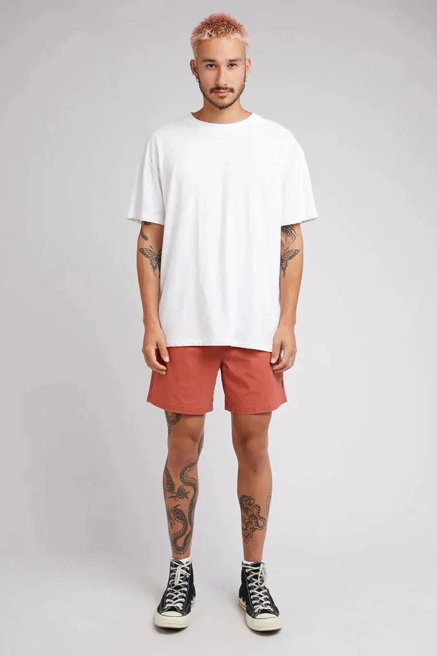 Silent theory dos swim short - rust