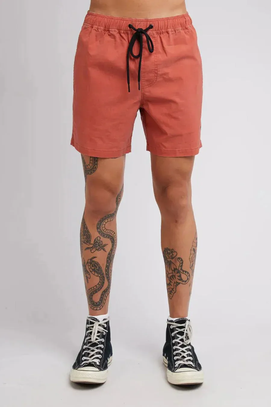 Silent theory dos swim short - rust