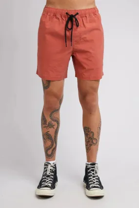 Silent theory dos swim short - rust