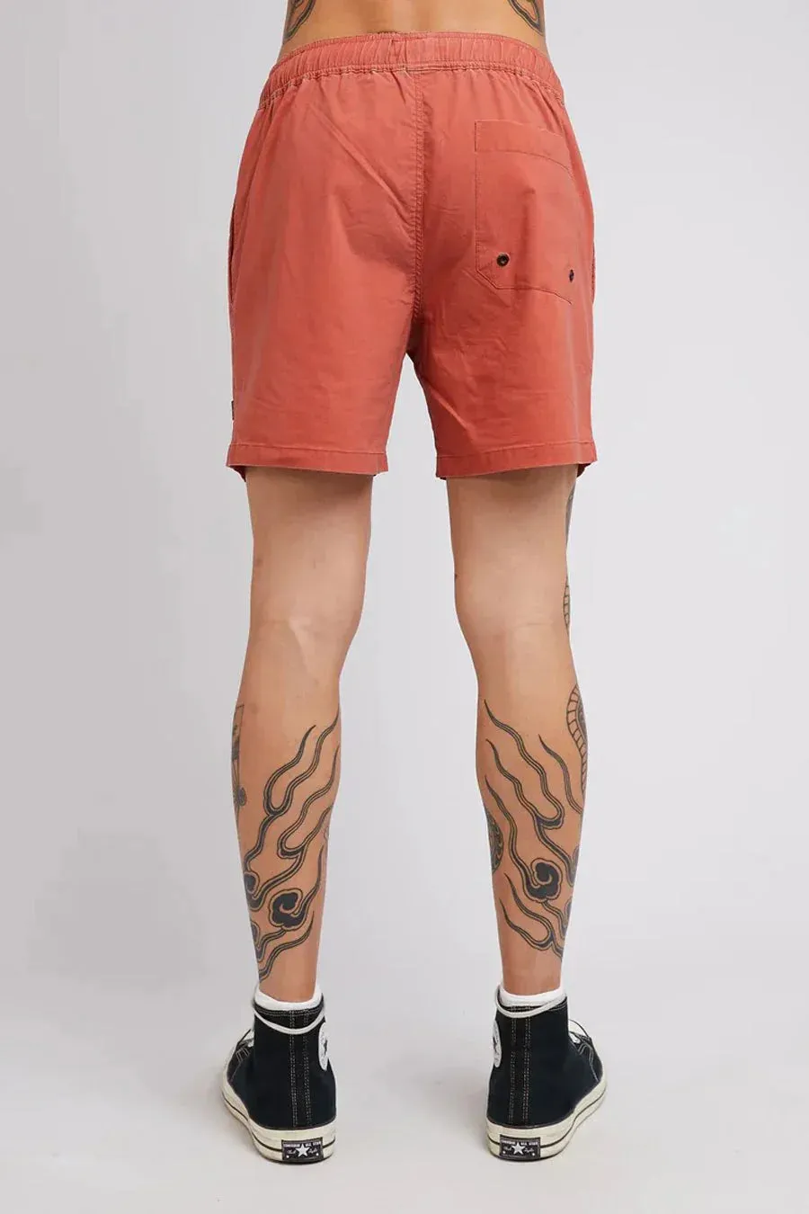 Silent theory dos swim short - rust
