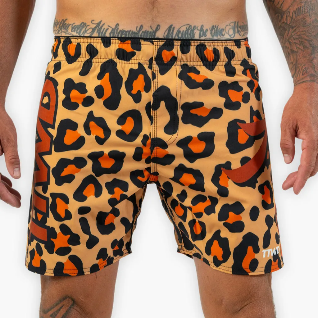 The No Gi Exotic HYBRID Training Shorts - Jaguar