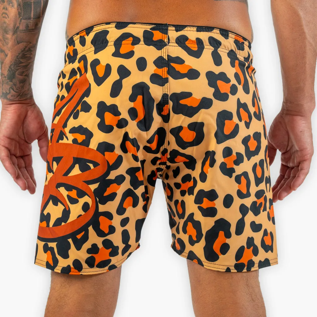 The No Gi Exotic HYBRID Training Shorts - Jaguar