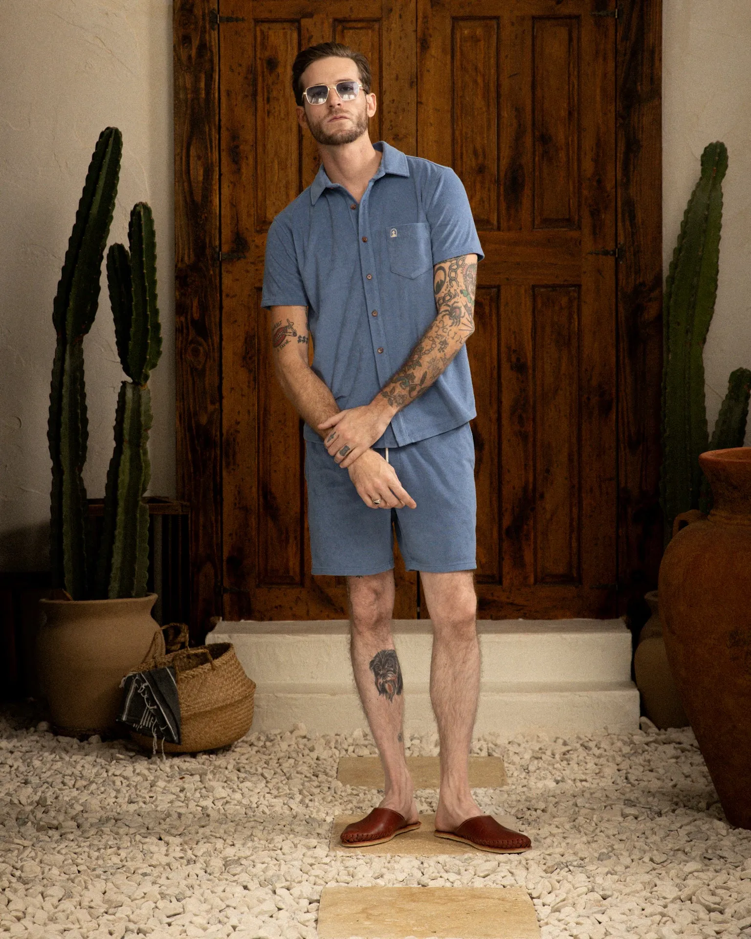 The Tropez Terry Cloth Shirt - Annapolis