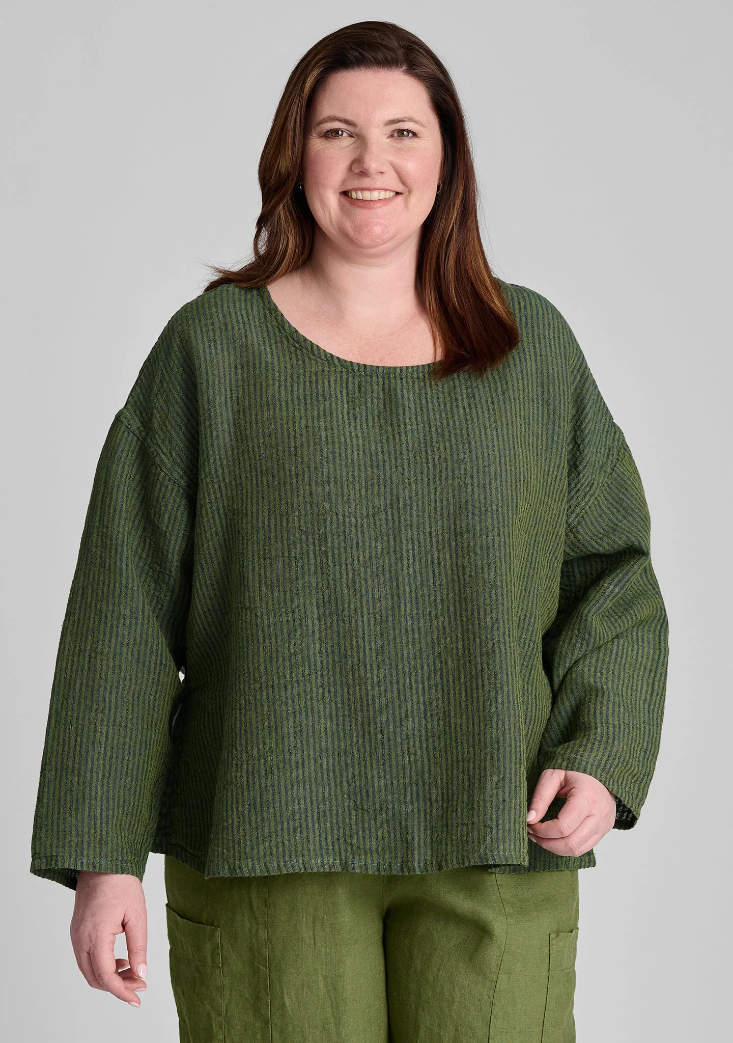 Throw It On - Long Sleeve Linen Shirt